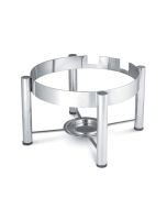 Vollrath 46114 Intrigue Stainless Steel Chafer Stand for Round Induction Chafer