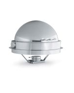 Vollrath 4634110 6 qt. Somerville Round Drop-In Chafer with Retractable Dome Cover