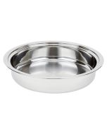 Vollrath 46507 4 qt. Orion Replacement Round Stainless Steel Food Pan