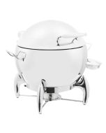 Vollrath T3633 11 qt. D-Lux Round Stainless Steel Soup Chafer
