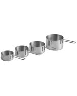 Vollrath 47119 4-Piece Stainless Steel Measuring Cup Set