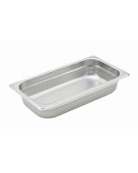 Stainless Steel Steam Table Pan | 1/3 Size | Anti-Jamming | 2-1/2"D
