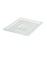 Winco SP7200S Polyware Food Pan Solid Lid, Half Size