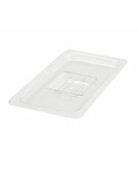 Polyware Food Pan Solid Lid, 1/3 Size 