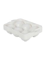 Silicone Ice Tray | 6-Compartment for 2" Spherical Cubes