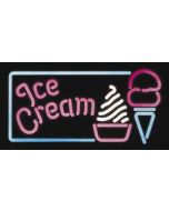 City Lites Sign, "Ice Cream"       