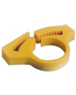 Yellow Plastic Kwik Clamp Hose Clamp for 1/4" ID Beer Line