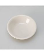 ITI China 3 oz 4-1/4" Bowl -Rolled Edge, Roma Pattern in American White