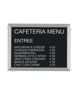 18" X 24" Letter Board, Black