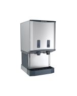 Scotsman HID540AB-1 Meridian Nugget Ice & Water Dispenser with Bin | 500 lb Production | Push Dispense