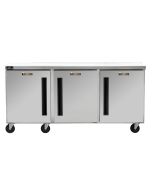 Three Door Undercounter Freezer 72" | Centerline by Traulsen CLUC-72F-SD-LRR