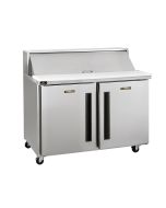 Two Door Refrigerator Sandwich / Salad Prep Table 36" | Centerline by Traulsen CLPT-3610-SD-LR