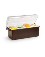 Vollrath Kondi-Keeper Condiment Dispenser Brown 4 x 1 Pint Inserts