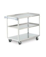 Vollrath 3-Shelf Stainless Steel Utility Cart | 500 Lb Capacity