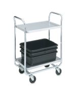 Vollrath 2-Shelf Stainless Steel Utility Cart | 500 Lb Capacity