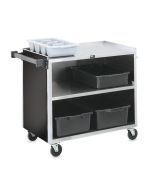 Vollrath 3-Shelf Paneled Stainless Steel Bussing Cart | 500 Lb Capacity