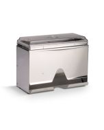 Vollrath One-Sided Wrapped-Straw Dispenser for Large-Diameter Straws Stainless Steel