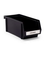Vollrath 11-1/4" Self-Serve Bin Black
