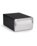Vollrath One-Sided Countertop Napkin Dispenser Black