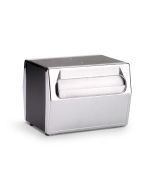Vollrath Two-Sided Tabletop Fullfold Napkin Dispenser Black