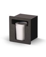 Vollrath One-Column Flush-Mount T-Shaped Lid Holder Black