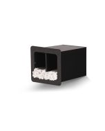 Vollrath Flush Mount Wrapped-Straw Holder for 10" - 12" Straws Black