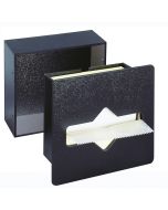 Vollrath Flush Mount Waxed Tissue Dispenser Black
