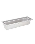 Stainless Steel Steam Table Pan | 1/2 Size Long | Anti-Jamming | 4"D