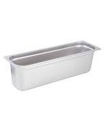 Stainless Steel Steam Table Pan | 1/6 Size | Anti-Jamming | 6"D | 25 Gauge