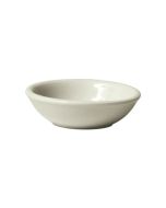 Winco ASD-15-AW 1-1/2 oz. American White Porcelain Sauce Dish 6 Dozen