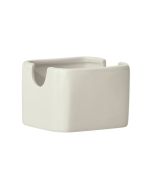 Winco ASD-3-AW American White Porcelain Sugar Packet Holder 3 Dozen