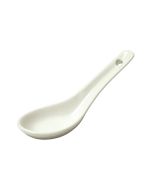 Winco ASS-55-AW American White Porcelain Spoon 6 Dozen