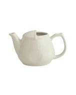 Winco ATP-15-AW 15 oz. American White Porcelain Coffee Pot/Teapot 2 Dozen