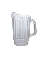 32 Oz Clear Plastic Beverage Pitcher for Restaurants   
