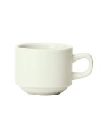 Winco BCC-85-AW Birkhall Stackable 8-1/2 oz. American White Cup 3 Dozen