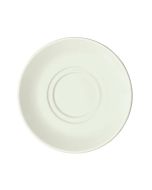 Winco BSC-6RE-AW Saucer 6"W X 1"H Round Rolled Edge American White 3 Dozen