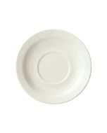 Winco BSR-558NR-AW Saucer 5-5/8"W X 3/4"H Narrow Rim American White 3 Dozen