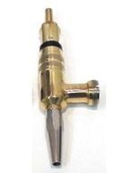 Brass Stout Beer Nitro Faucet. Forged Brass, Lead Free, Gold Plated.