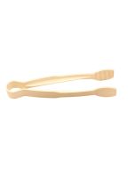 Cambro 9" Lugano Beige Flat Grip Serving Tong for Salad Bar