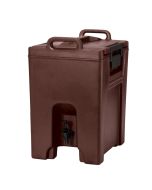 Cambro UC1000131 Camtainer 10.5 Gal. Thermal Beverage Container | Dark Brown