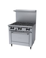 Garland 36" LP Gas Restaurant Range | 6 Burners, 1 Oven | X36-6R