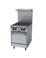Garland 24" LP Gas Restaurant Range | 4 Burners, 1 Oven | X24-4L