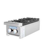 Turbo Air TAHP-12-2 Radiance 12" Gas Hot Plate 2-Burner