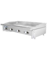 Turbo Air TAMG-48 Radiance 48" Manual Gas Countertop Griddle