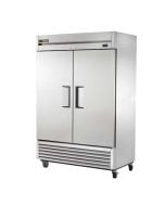 True-T-49-HC two solid door commercial refrigerator 55"