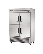 True T-49-4-HC Two-Section Four Solid Half-Door Reach-In Refrigerator