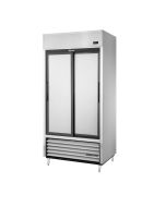 True TSD-33-HC Two-Section Two Solid Doors Reach-in Refrigerator