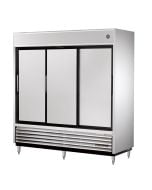 True TSD-69 Three-Section Three Solid Doors Reach-in Refrigerator