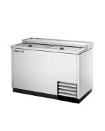 True T-50-GC-S-HC Plate and Glass Chiller/Froster, 2 Lids | Stainless Steel Exterior