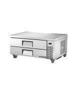 Chef Base Low Boy Refrigerated Equipment Stand 52 " with two drawers. The True TRCB-52 supports 717 Lbs equipment weight on it's surface